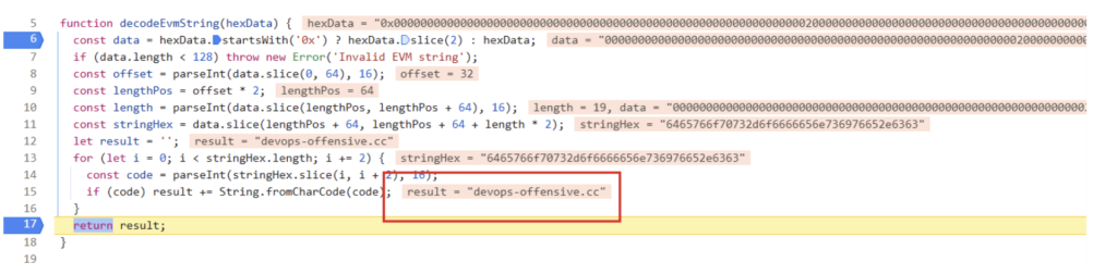 Figure 12. This image shows the final attacker domain 